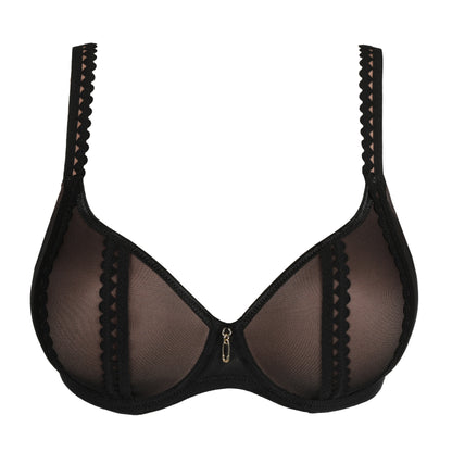 VIVGIRL negro suj. con foam escote corazón