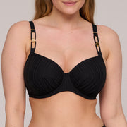 KIRUNA negro bikini copa entera