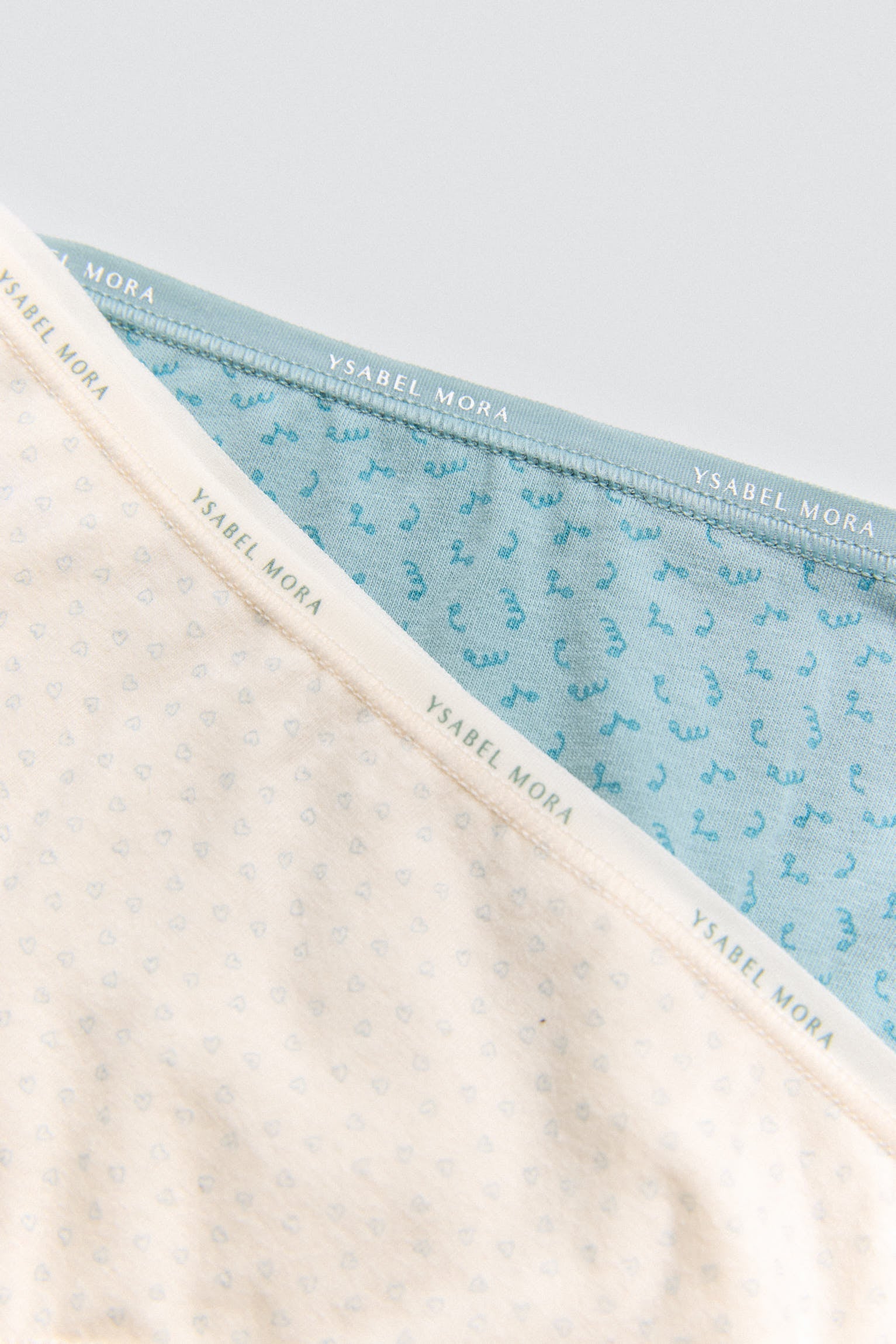 Pack 2 bragas midi algodón estampados suaves