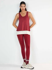 Legging largo cintura alta