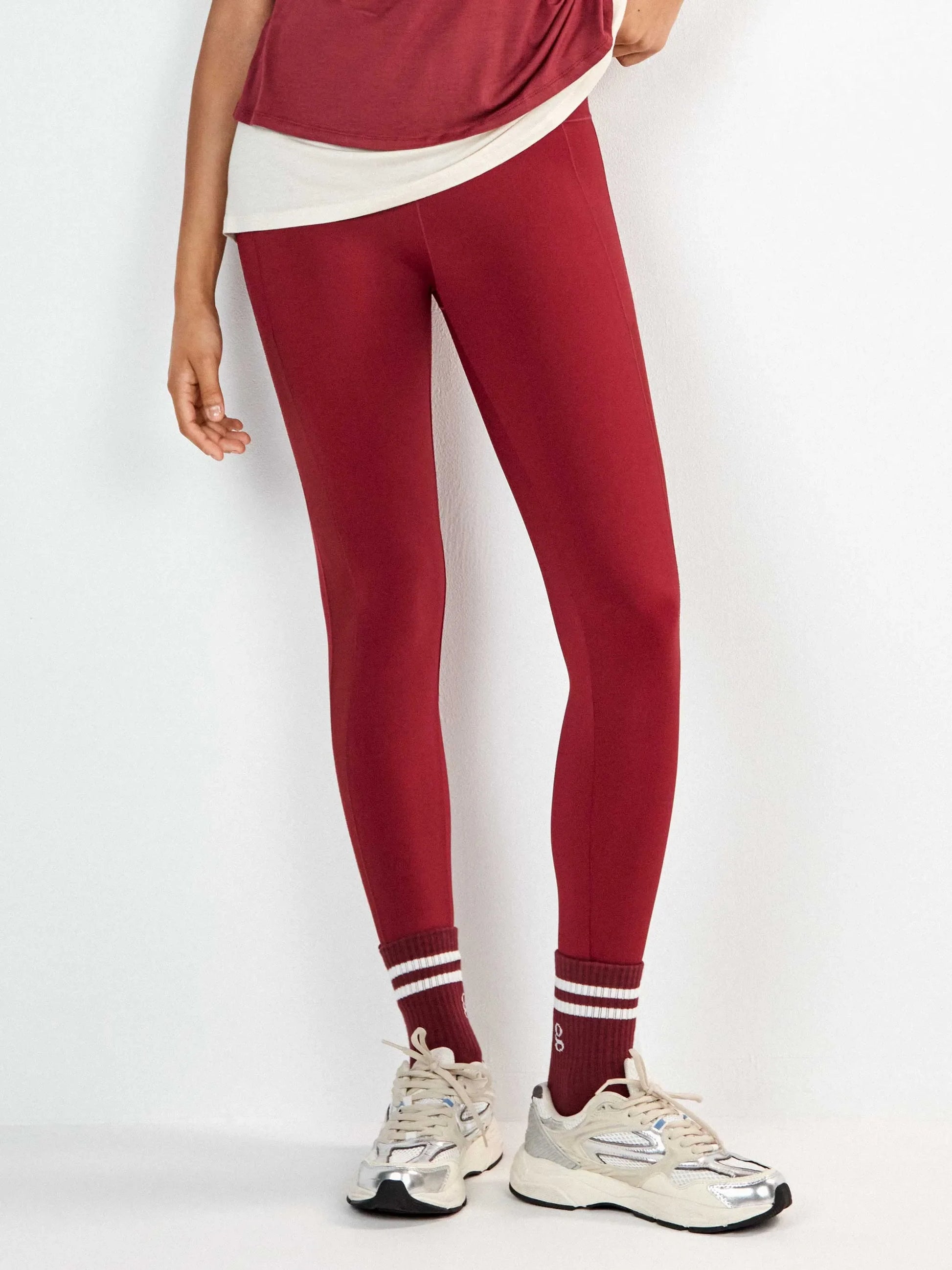 Legging largo cintura alta