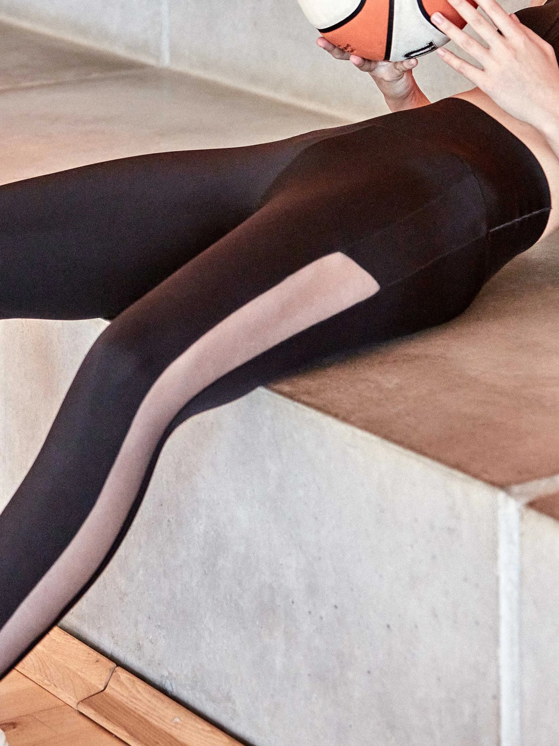 Legging largo cintura alta