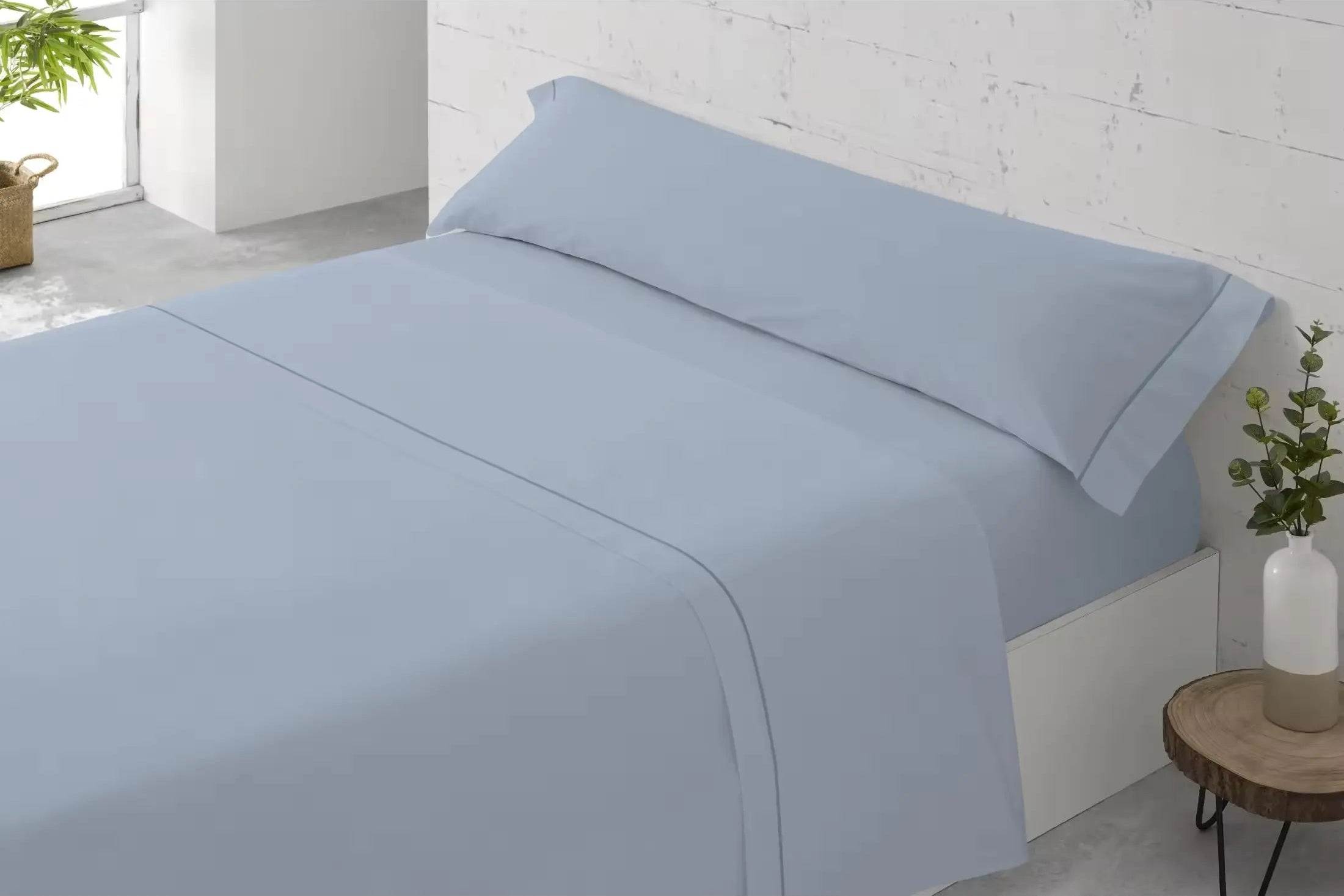 Juego de sábanas lisas COLORS by Paduana - 50% algodón - 50% poliéster