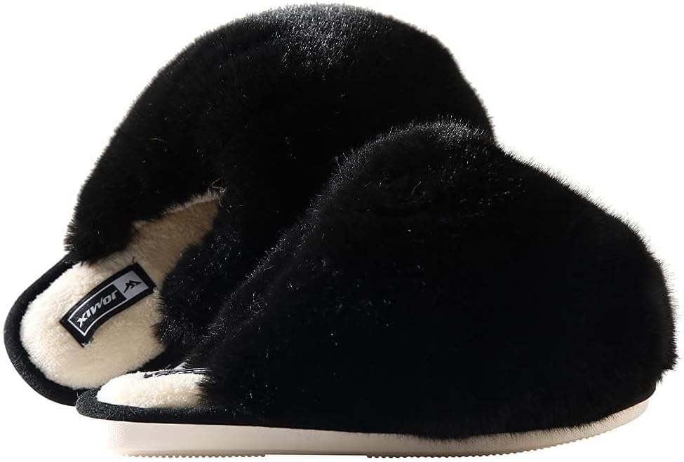 Pantuflas de Peluche Nube para Mujer negro 1