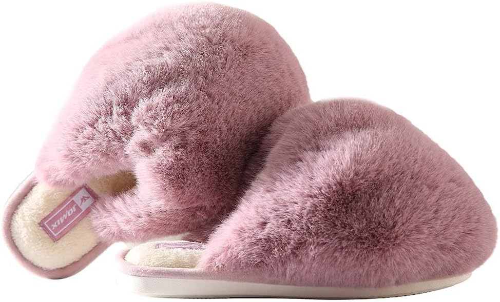 Pantuflas de Peluche Nube para Mujer rosa 1