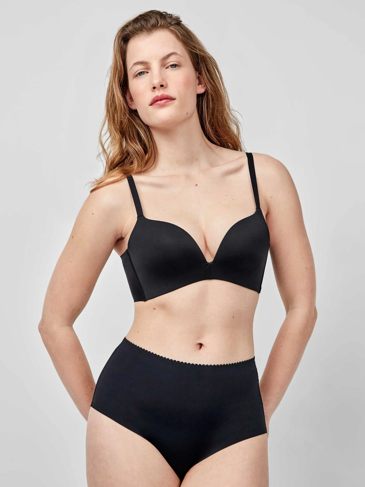 Sujetador push up escote extremo