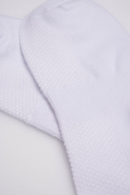 12745 3 calcetin invisible transpirable - Blanco