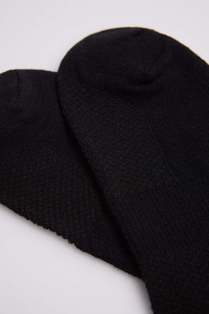 12745 3 calcetin invisible transpirable - Negro