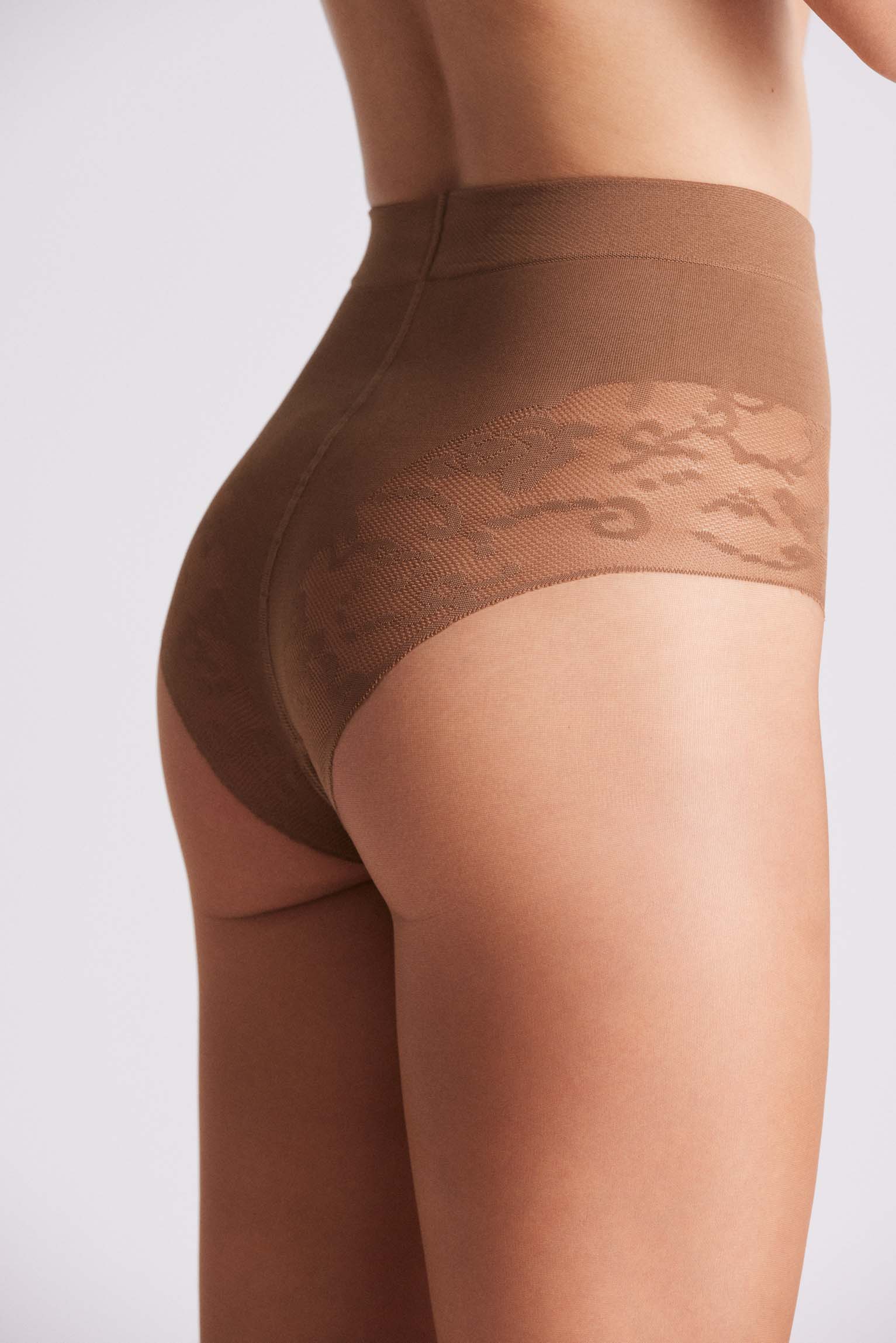 16500 3 panty reductor 10 den - Coffee