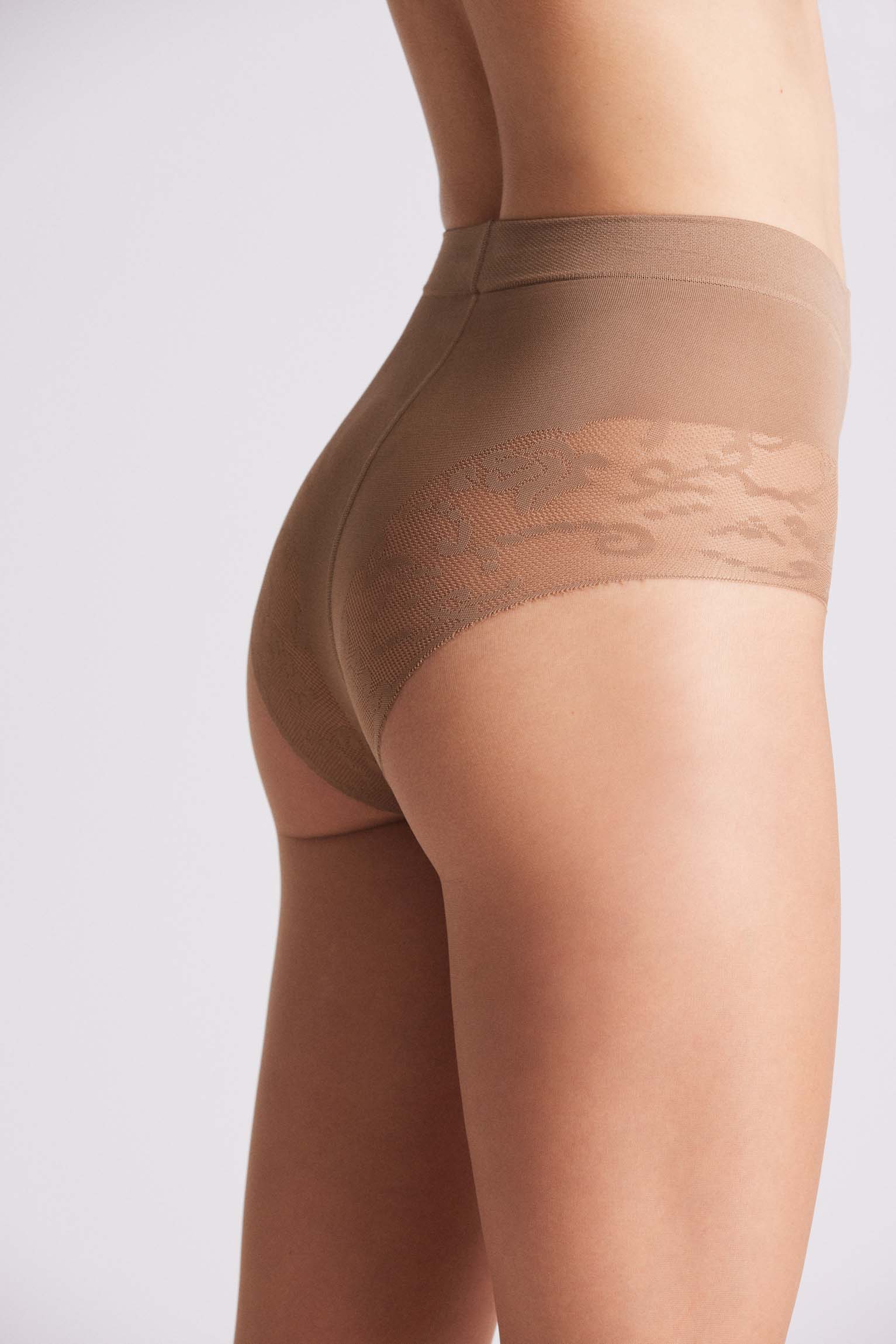 16500 3 panty reductor 10 den - Marrón