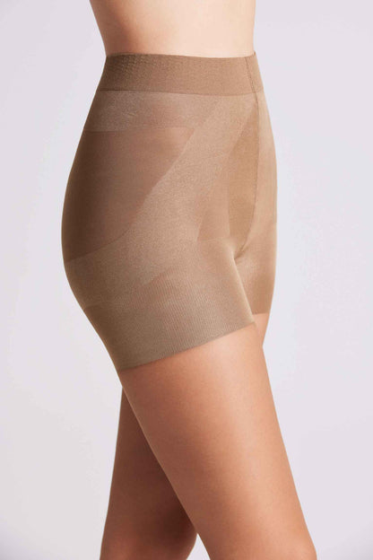 16505 2 panty reductor 20 den - Marrón