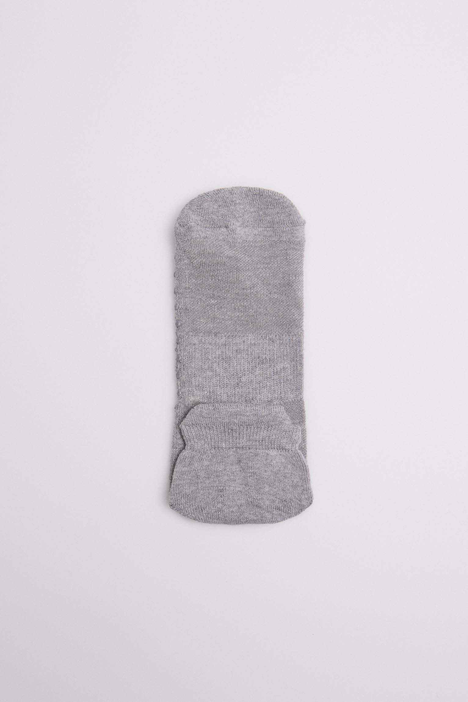 17392 1 calcetin yoga antideslizante - Gris