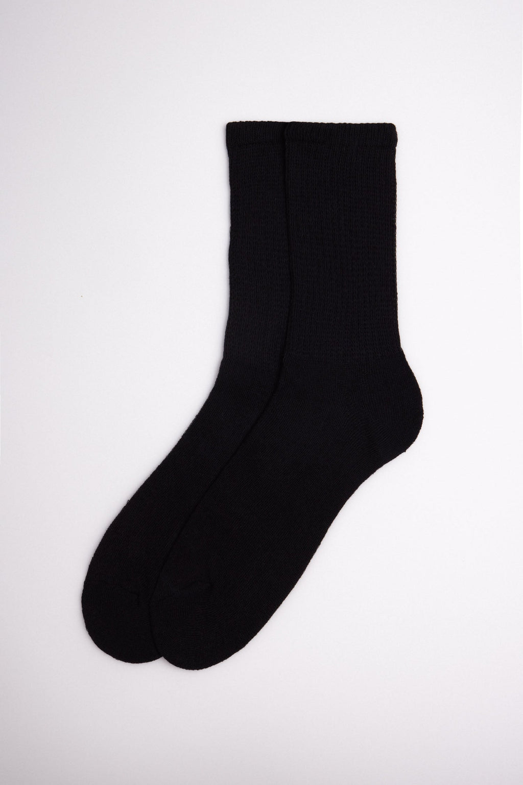 22531 2 calcetin deportivo puño confort - Negro