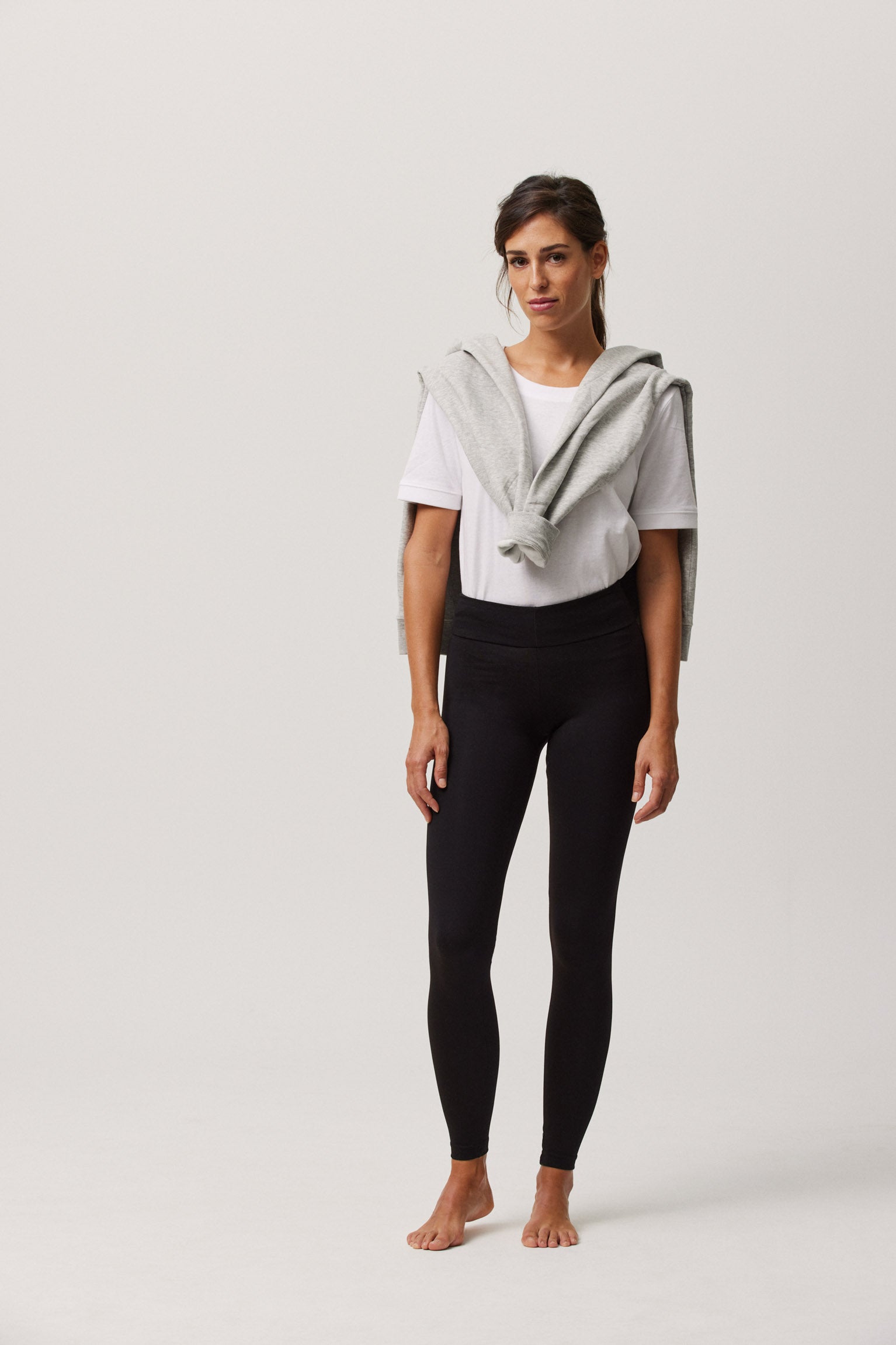 70210 3 leggings push up - Negro